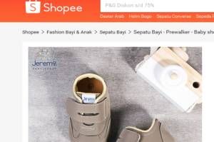 Hadir Online, Sepatu Bayi Lokal Lebih Keren Dibanding Merek Impor