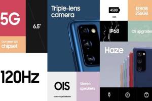 Rangkum Fitur Favorit Penggemar, Galaxy S20 FE Siap Melawan iPhone 12