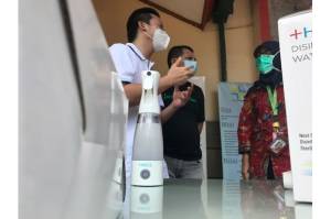 RSUD Kembangan Dapat Bantuan Alat Disinfektan Berteknologi Korea