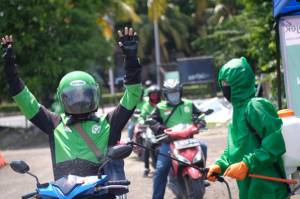 J3K Gojek Ambil Bagian dalam Pencegahan COVID-19 di Makassar