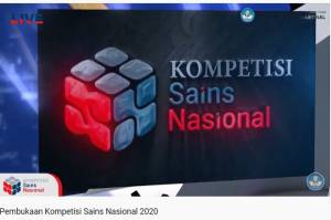 Jaring Talenta Bidang Sains, Kemendikbud Gelar Kompetisi Sains Nasional 2020