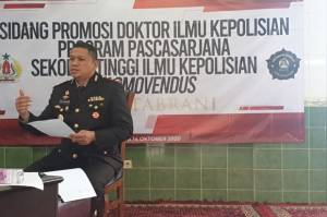Dedy Tabrani, Wakapolresta Tangerang Raih Gelar Doktor dengan Predikat Cum Laude