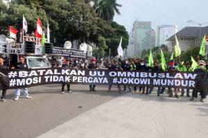 Demo Tolak Omnibus Law, 3.000 Buruh Bakal Datangi Istana