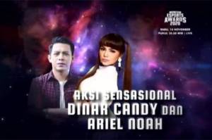 Intip Sensasi Dinar Candy dan Ariel Noah di Indonesian Esports Awards GTV