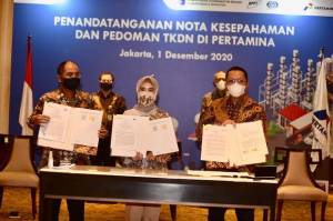 Kerja Sama Pertamina dengan BPPT, Sucofindo dan Surveyor Indonesia Perkuat Serapan TKDN