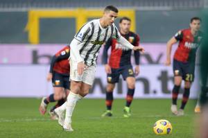 Bantu Juventus Kalahkan Genoa, Cristiano Ronaldo Ukir Rekor Baru