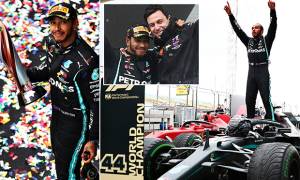 Lewis Hamilton dan Mercedes Belum Bahas Kontrak Baru