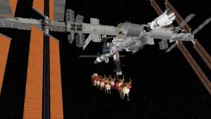 Natal 2020, Astronot ISS Dikunjungi Sinterklas di Luar Angkasa
