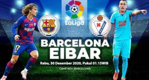 Preview Barcelona vs Eibar: Pesta Tutup Tahun Tanpa Messi