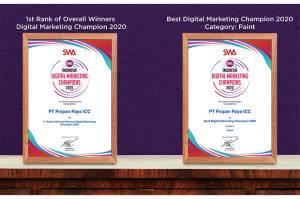 Propan Raya Raih 2 Penghargaan di Ajang Indonesia Digital Marketing Champions 2020