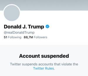 Tak Bisa Ngoceh Lagi, Akun Twitter Donald Trump Diblokir Permanen