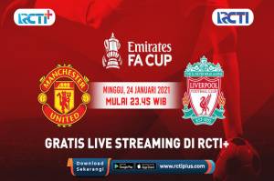 Piala FA 2020/2021: Man United vs Liverpool Live di RCTI