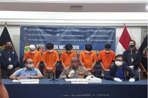 Polisi Gulung Komplotan Perampok Spesialis Minimarket, Biasa Beraksi di Tangerang dan Bogor