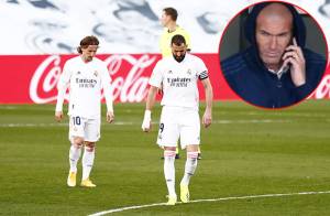 Madrid Keok Menjamu Levante, Zidane Salah Kasi Arahan di Telepon?