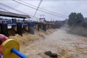 TMA Sungai Ciliwung Kembali Naik, Bendung Katulampa Siaga 3 Lagi