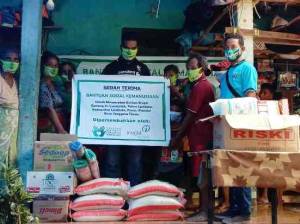 Insight-YIIM Salurkan Bantuan bagi Korban Bencana di Sulbar dan NTT