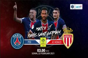 Live Streaming RCTI Plus: PSG vs AS Monaco