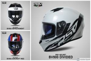 RSV Helmet Luncurkan RSV SV500 dengan Emergency Quick Release