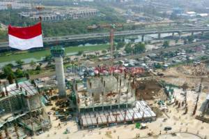 Begini Progres Pembangunan Stadion JIS Jakarta Utara saat Pandemi