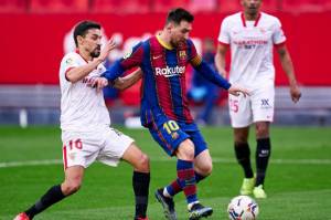 Susunan Pemain Barcelona vs Sevilla: Berharap Duet Messi-Dembele