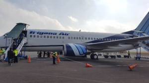 Pesawat Trigana Air Rute Halim-Makassar Tergelincir di Halim Perdanakusuma
