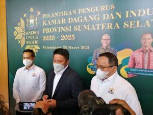 Gubernur dan Kadinda Sumatera Selatan Dukung Anindya Bakrie Jadi Ketum Kadin