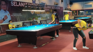 Empat Pebiliar Betarung di Semifinal Turnamen POBSI CUP di Palembang Sore Ini