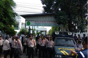 Pengamanan di PN Jakarta Timur Berlapis, Simpatisan Habib Rizieq Tidak Terlihat