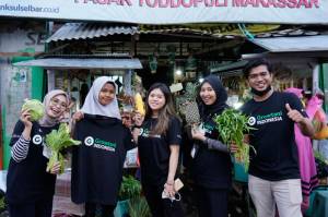 Milenial Makassar Luncurkan Growtani, Bikin Warga Lebih Mudah Belanja di Pasar