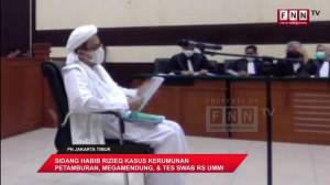 Di Luar Dugaan, Habib Rizieq Tolak Sidang Diskors Hakim yang Ingin Salat Tarawih