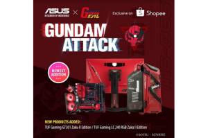 Edisi Khusus ASUS X GUNDAM Series Telah Tersedia di Indonesia