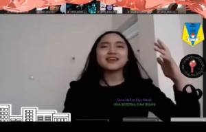 Membanggakan, Siswi SMA BBI Bogor Juara Speech Competition Se-Jawa 2021
