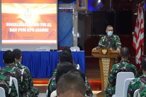 Lantamal III Sosialisasikan Penyediaan Perumahan Prajurit Melalui Dinas PPMD