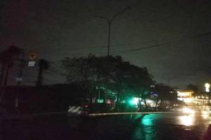 Puluhan Lampu PJU Tak Berfungsi, Jalanan di Tangsel Gelap Gulita