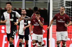 Juventus-AC Milan Saling Sikut Berebut Tiket Liga Champions