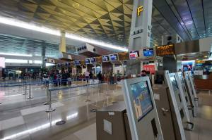 Selama Larangan Mudik, Jumlah Penumpang di Bandara Soetta Turun