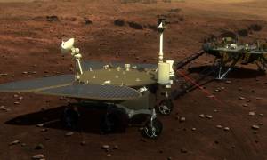 Rover Zhurong China Bagikan Foto Pertama di Mars