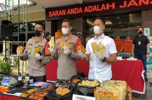 Narkotika Jenis Tembakau Sintetis Diproduksi Pabrik Rumahan di Tangerang