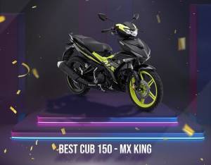 Yamaha MX King 150 Dinobatkan sebagai Best of Cub 150cc dari Otomotif Award 2021