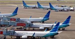Rugi Terus, Garuda Indonesia Tinggal Operasikan 50 Pesawat
