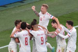 Denmark Patahkan Prediksi, Lolos ke Babak 16 Besar Piala Eropa 2020