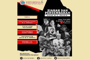 Apresiasi Sastra, PBSI UIN Jakarta Gelar Ziarah dan Persembahan untuk WS Rendra