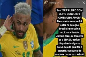 Warga Brasil Dukung Messi Angkat Trofi Copa America 2021, Neymar: Pergi ke Neraka!