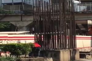 Pencuri Ngaku Pereteli Tiang Besi Monorel untuk Tebus Motor di Bengkel