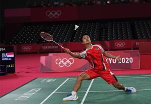 Anthony Ginting Puas Langsung Sabet Perunggu di Olimpiade Perdananya