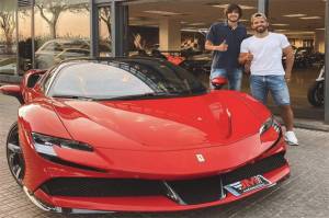 Aguero Rela Habiskan Rp8,5 Miliar untuk Beli Mobil Ferrari