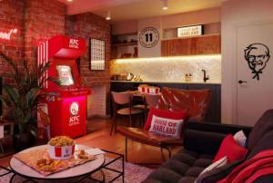 KFC Buka Bisnis Hotel, Kamar Tidur Dihiasi Ayam Goreng