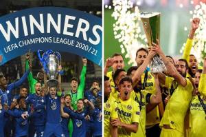 Chelsea Tiga Kali Sial di Piala Super Eropa, Villarreal Tampil Perdana