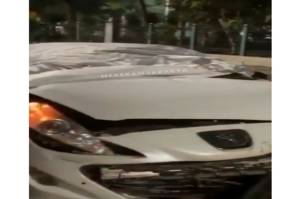 Polisi Usut Fortuner Pelat Dinas yang Tabrak Mobil Peugeot di Kebayoran Lama