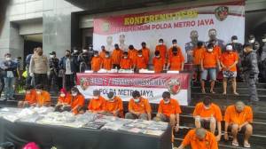 Ini Tampang 36 Pelaku Pencurian Motor Sadis yang Sudah Puluhan Kali Beraksi di Jakarta dan Tangerang